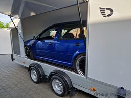 Debon Car go Roadster 1000 Fahrzeugtransport Anhänger 100km/H Pullman Fahrwerk