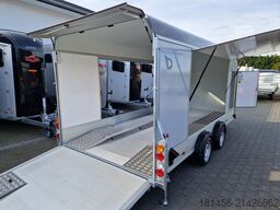 Debon Car go Roadster 1000 Fahrzeugtransport Anhänger 100km/H Pullman Fahrwerk