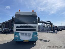 DAF XF105.410 Platform / HMF 2220 Crane + Remote / ...