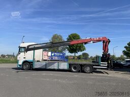 DAF XF105.410 Platform / HMF 2220 Crane + Remote / ...