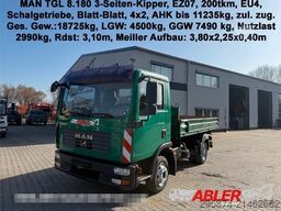 MAN TGL 8.180 3-Seiten-Kipper AHK