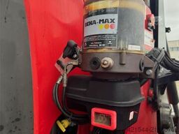 Huddig 1260C Backhoe w/ Palfinger crane, Lift, rototilt a