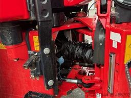 Huddig 1260C Backhoe w/ Palfinger crane, Lift, rototilt a