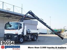 Renault C 430 4x2, Kran Hiab X-HiDuo 138 ES-3, Funk