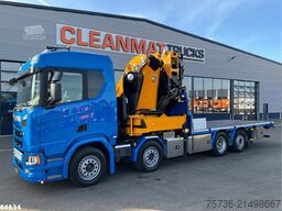 Scania R 540 Euro 6 Effer 100 Tonmeter laadkraan + Fly...