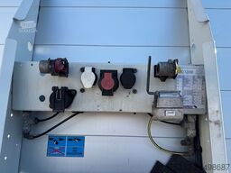 Schmitz Cargobull 3 achs Mega Hubbdach 445 Portal UNFALL