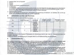 Schmitz Cargobull 3 achs Mega Hubbdach 445 Portal UNFALL
