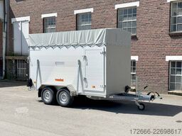 Vezeko VT 2000 | RAMPE-/TÜR-KOMBI 320X160X190CM VIEHANHÄNGER | RAMPENGUMMI | LÜFTUNG | BOXENSTANGE