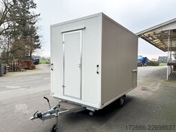 Andere VK 15352023 | WEISS | GASTÜR 350X200X230CM 1500KG VERKAUFSANHÄNGER
