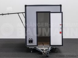 Blyss HB20421HT | PREMIUM AERO | GRAU 420X200X230CM 2000KG VERKAUFSANHÄNGER