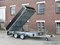 Humbaur HTK 3000.31 | STAHL 314X175X35CM 3000KG DREISEITENKIPPER