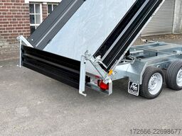 Humbaur HTK 3000.31 | STAHL 314X175X35CM 3000KG DREISEITENKIPPER