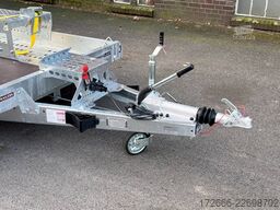 Brian James Trailers DIGGER PLANT 543-3717-35-2-12 | TRACSTRAP | EINZELRAMPEN 370X170CM 3500KG BAUMASCHINENANHÄNGER