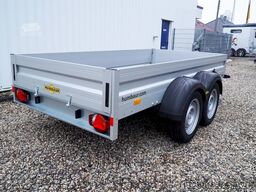 Humbaur HA 253015 KV 303X150X35CM 2500KG TIEFLADER | BUGKLAPPE