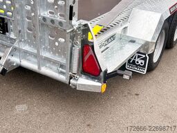 Brian James Trailers DIGGER PLANT 543-3217-35-2-12 | TRACSTRAP | SCHWERLASTRAMPE 320X170CM 3500KG BAUMASCHINENANHÄNGER
