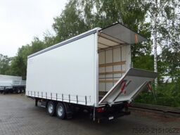 Möslein TPS 11 DL 7,30  neuer Planenanhänger, Ladebordwand + Durchladbar
