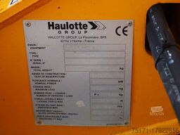 Haulotte H15SXL Diesel, 4x4 Drive, 15m Working Height, 500k