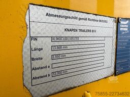 knapen K100 Walking Floor / 92m3 / Discbrakes / Valkx ...