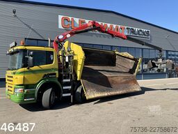 Scania P 400 8x4 Retarder HMF 16 Tonmeter Z-kraan