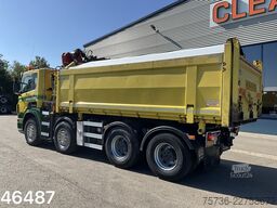 Scania P 400 8x4 Retarder HMF 16 Tonmeter Z-kraan