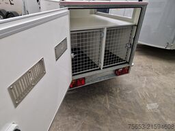 Other Hunde Transport Anhänger TomDog 3 mit Lüfter isoliert 100kmh verfügbar