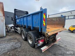 Scania R620 6x2 hooklift truck with Joab hook.