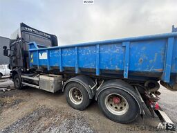 Scania R620 6x2 hooklift truck with Joab hook.