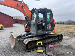 Doosan DX140LCR-5 crawler excavator – Rototilt – 3 bucket