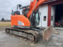 Doosan DX140LCR-5 crawler excavator – Rototilt – 3 bucket