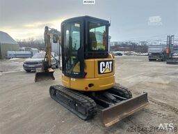 CAT 303.5ECR excavator w/ 2 buckets and tiltrotator –