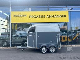 BÖCKMANN DUO 2-Pferdeanhänger 2T MSS SYSTEM Holz/Poly