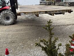 Krone 7,82m BDF Baustoff Zurringe Kranbar