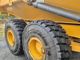 Volvo A25E Dumper with White Plates
