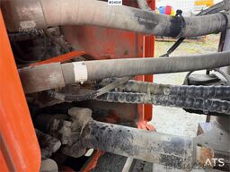 Doosan DL550-5 wheel loader with scale, bucket, and new t