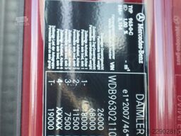Mercedes-Benz Actros 2553 | 6X2 | RETARDER | 1M FLOOR HEIGHT ...