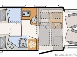 DETHLEFFS Just Camp T 7052 EB Automatik/5 Gurtplätze