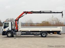 IVECO Stralis 310 PRITSCHE 7,80m +KRAN +FUNK