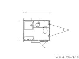 EASYWAGON Mobiele badkamer NIEUW