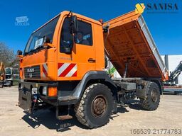 MAN LE 10.220/3. S-Kipper/Streuer/Pflug/4x4/Allrad