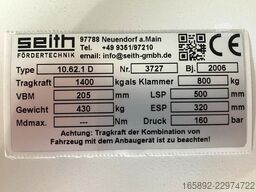 SEITH 10.62.1D Breite 1300 mm