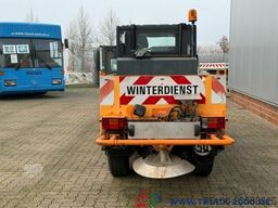 Multicar Tremo X56 Winterdienst Streuer + Besen NUR 9TKM
