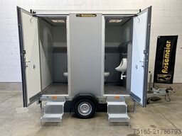 Rosemeier VE 1 Damen, 1 Herren, U SILVER H Toilettenanhänger