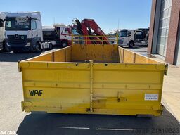 Container 10m³ HMF 17 Tonmeter laadkraan 