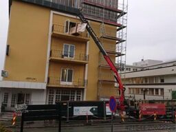 Scania P400 crane truck w/ 2017 Palfinger PK-19.001 crane