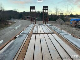 NC 3-axle machine trailer