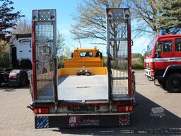 MÖSLEIN TAT11 Tieflader mit Rampen & Seilwinde  HU 1/27