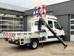 Mercedes-Benz Sprinter 514 CDI 366 Hiab Laadkraan 018T Trekha...