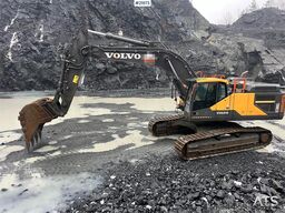 Volvo ec380EL excavator w/ hw undercarriage and toothed