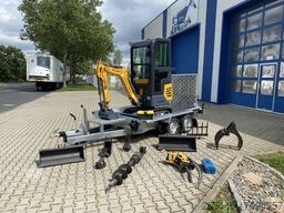 Berger Kraus BK1250KSR mit Kabine und Schwenkarm