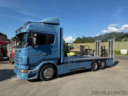 SCANIA R 500 Maschienentransport Lift Lenkachse Retarde